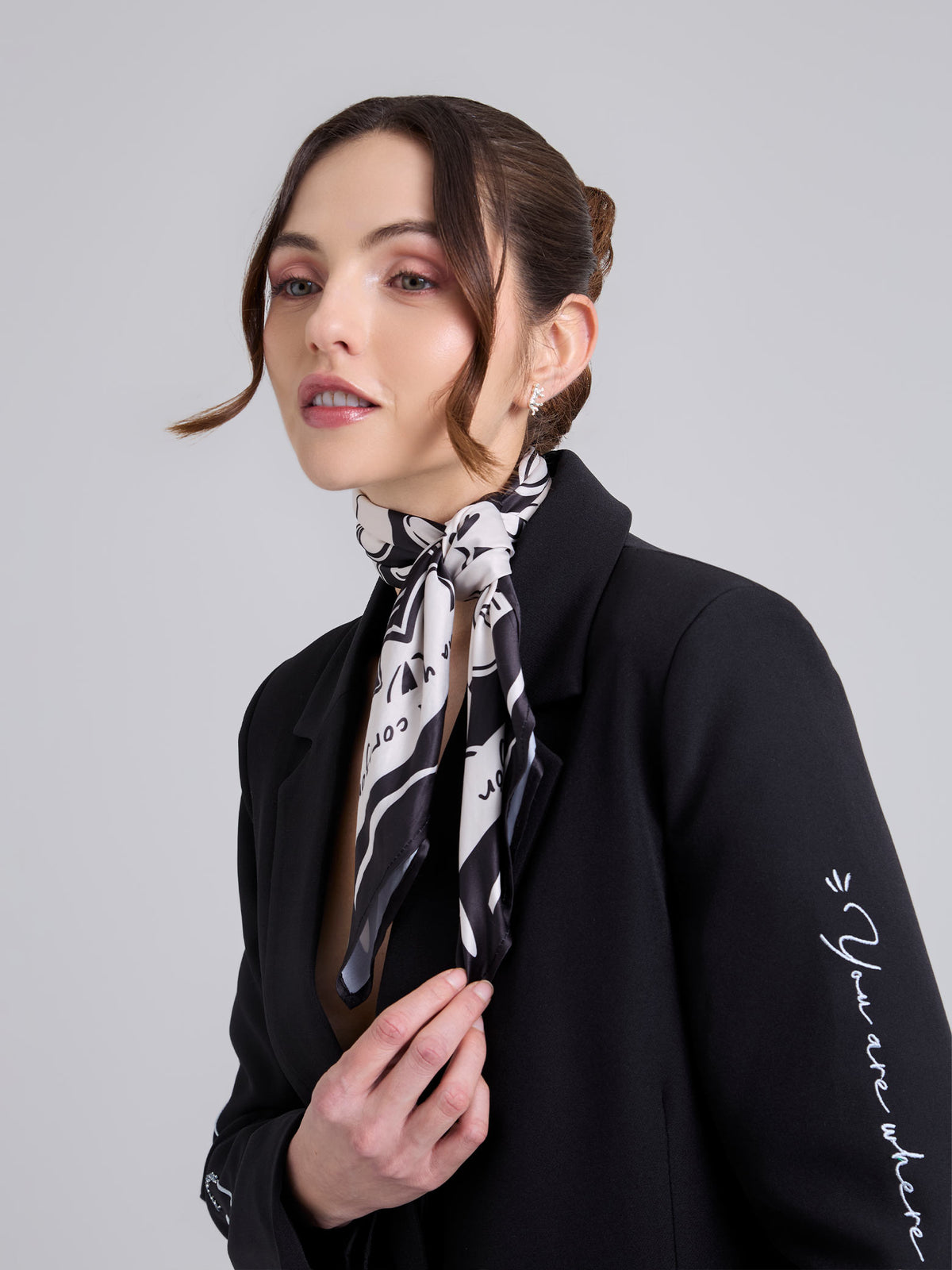 Pañoleta Garden - Marfil