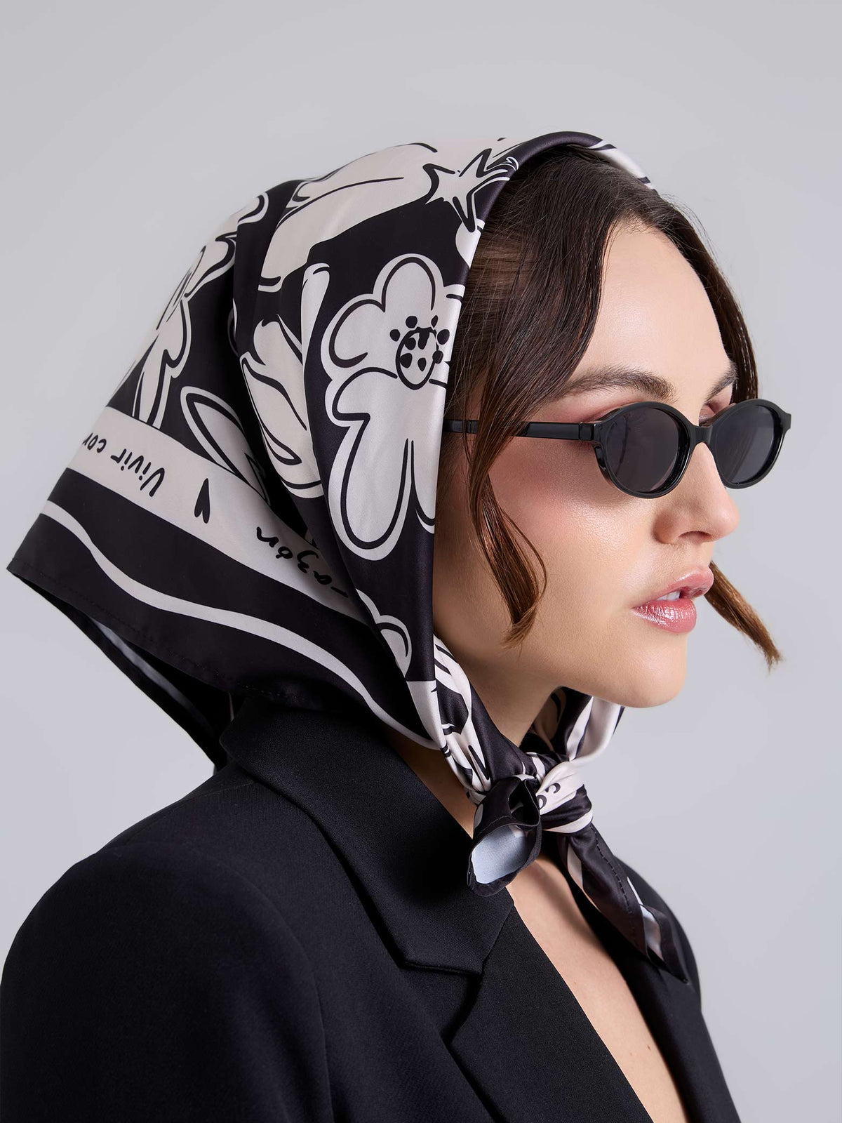 Pañoleta Garden - Marfil