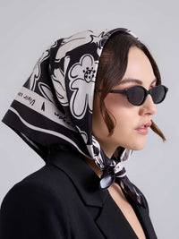 Pañoleta Garden - Marfil