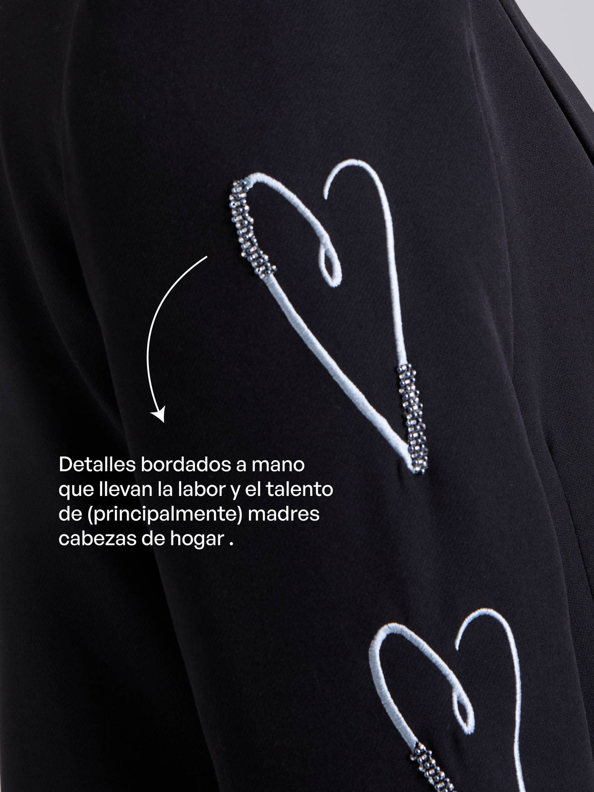 Blazer Bordado - Negro