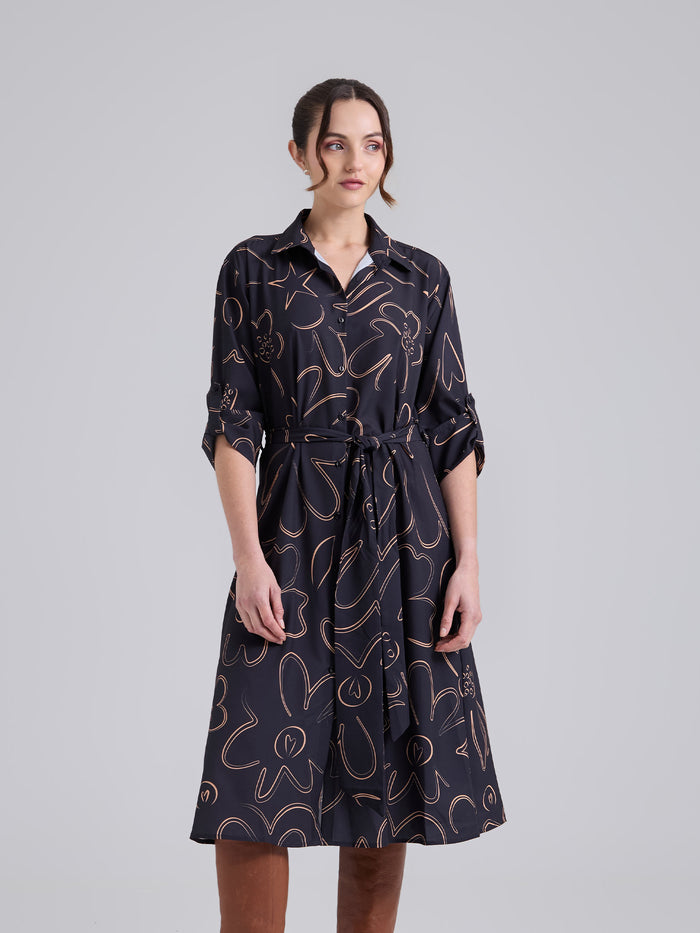 Vestido Garden - Negro