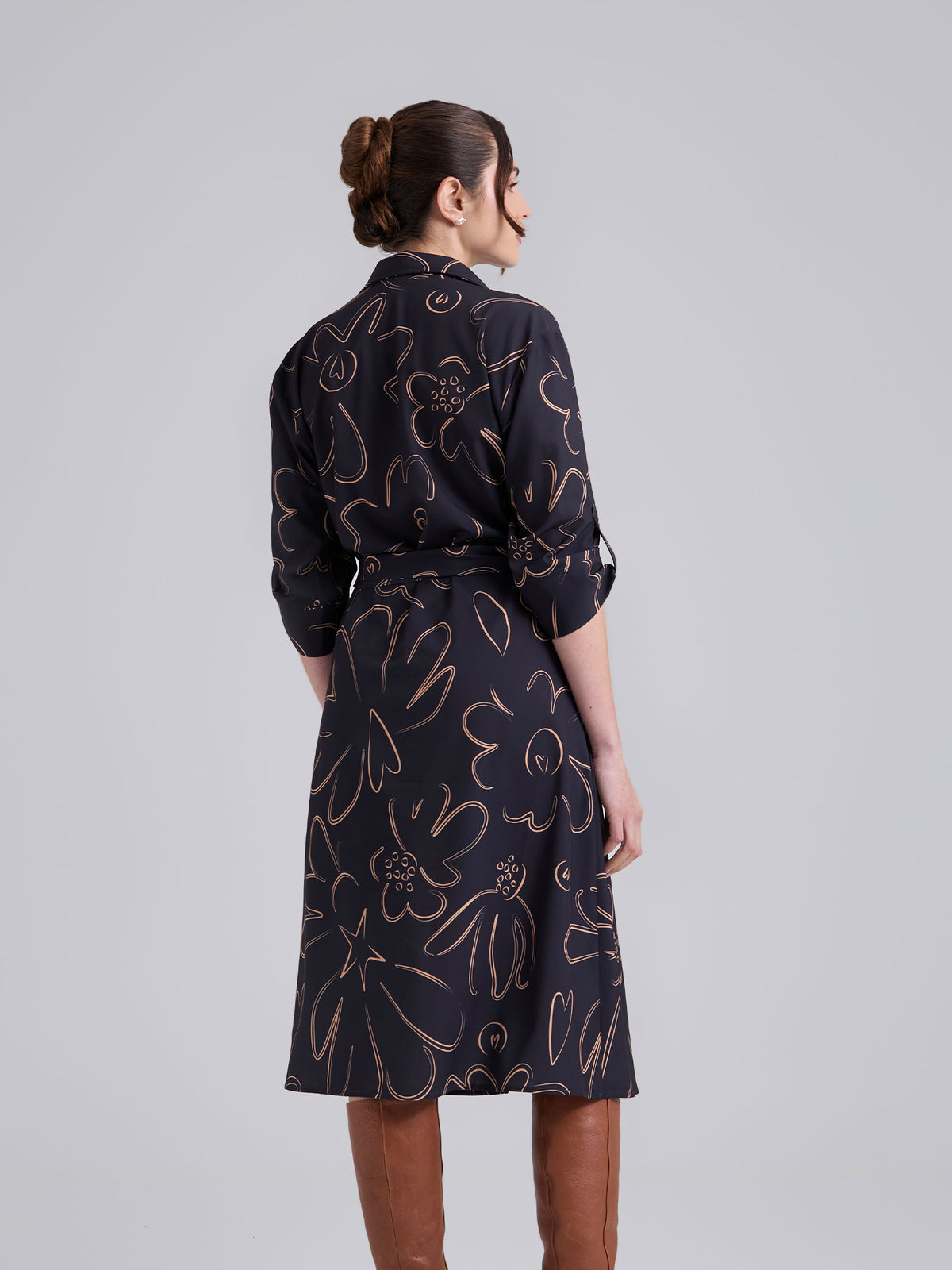 Vestido Garden - Negro