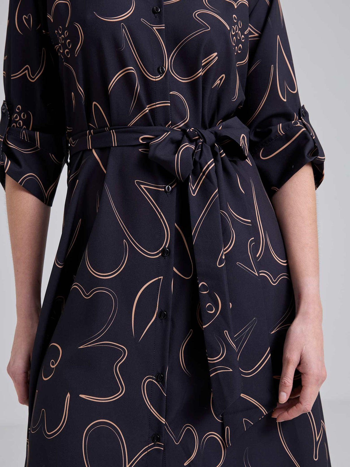 Vestido Garden - Negro