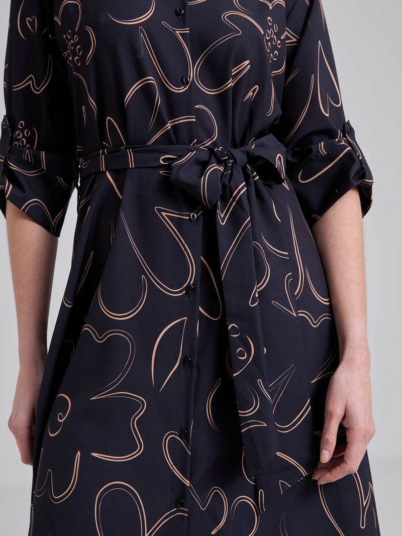 Vestido Garden - Negro