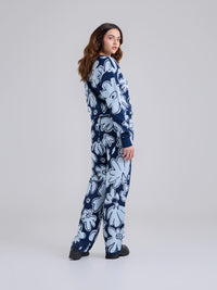 Buzo Tejido garden - Azul