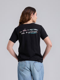 Camiseta Intentarlo - Negro
