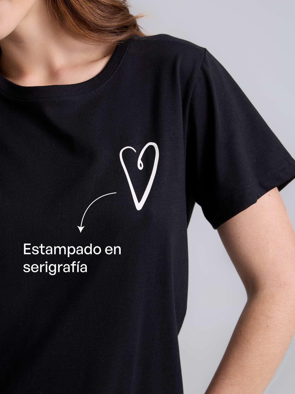 Camiseta Intentarlo - Negro