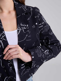 Blazer Mi esencia - Negro