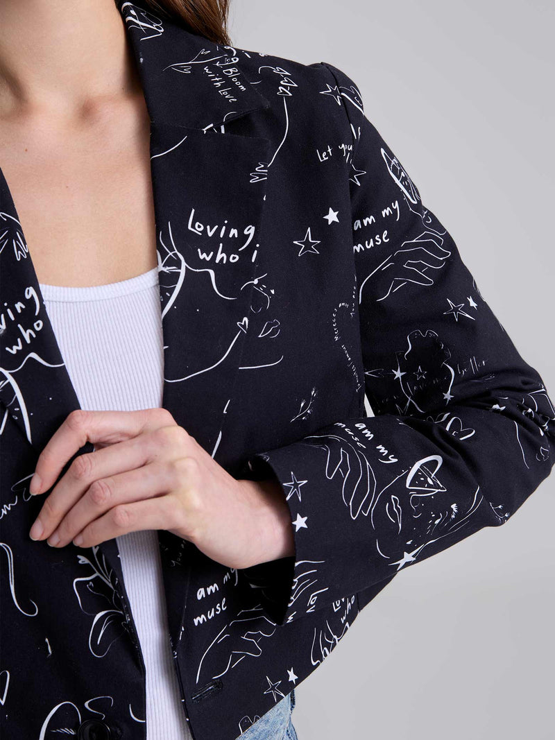 Blazer Mi esencia - Negro