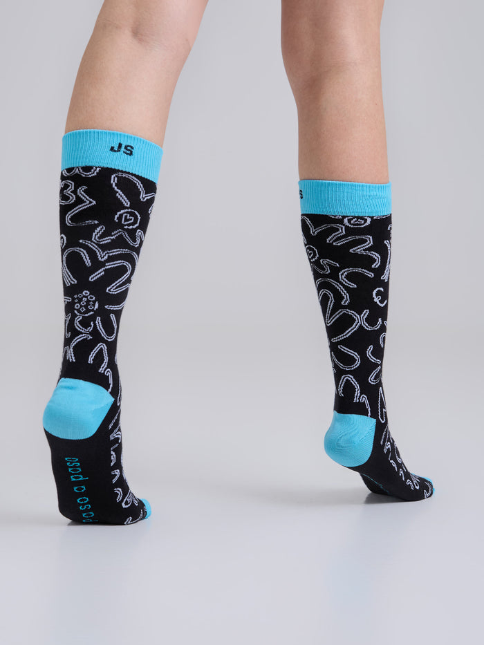 Medias Garden - Azul