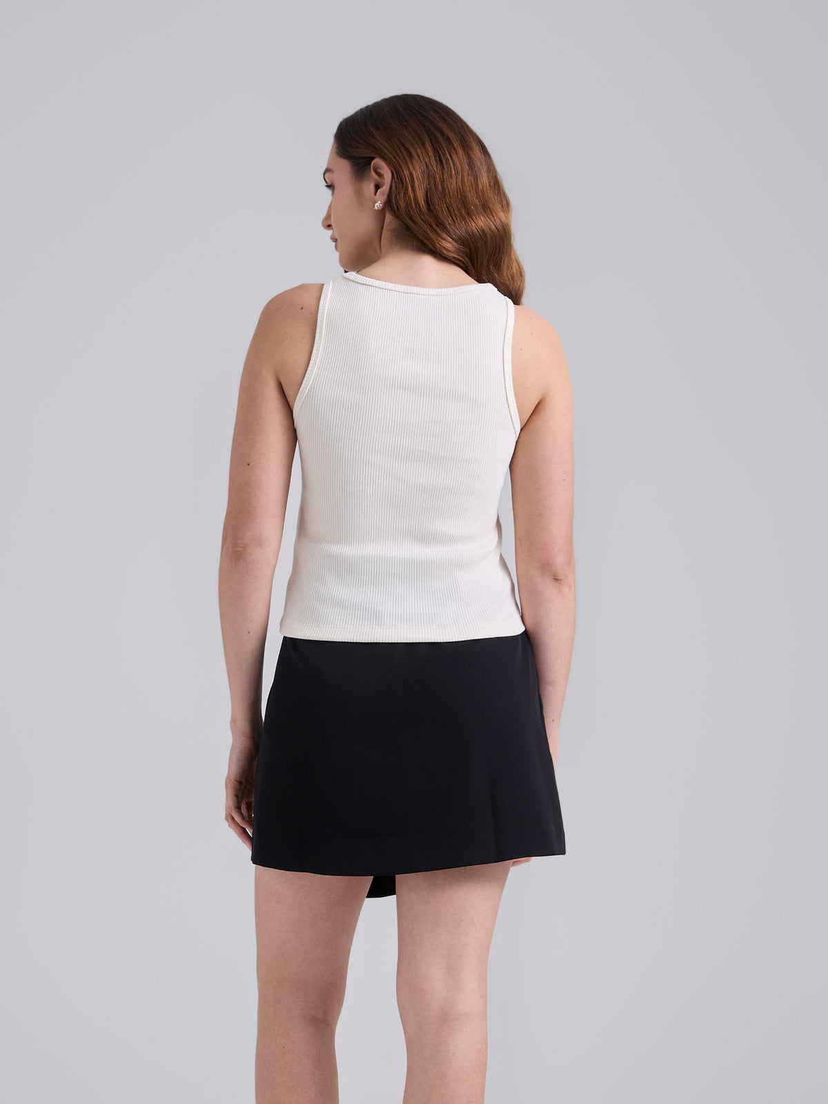 Top Corazones - Marfil