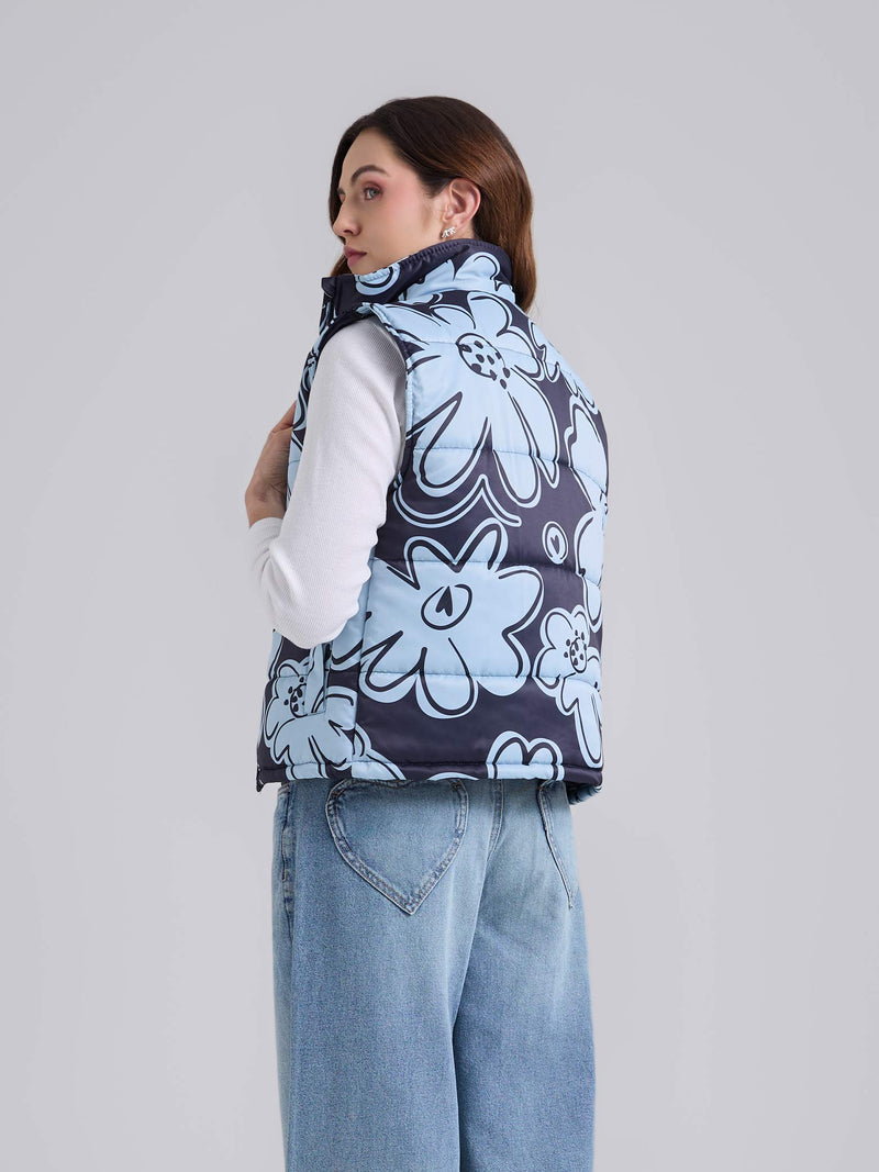 Chaleco Garden - Azul