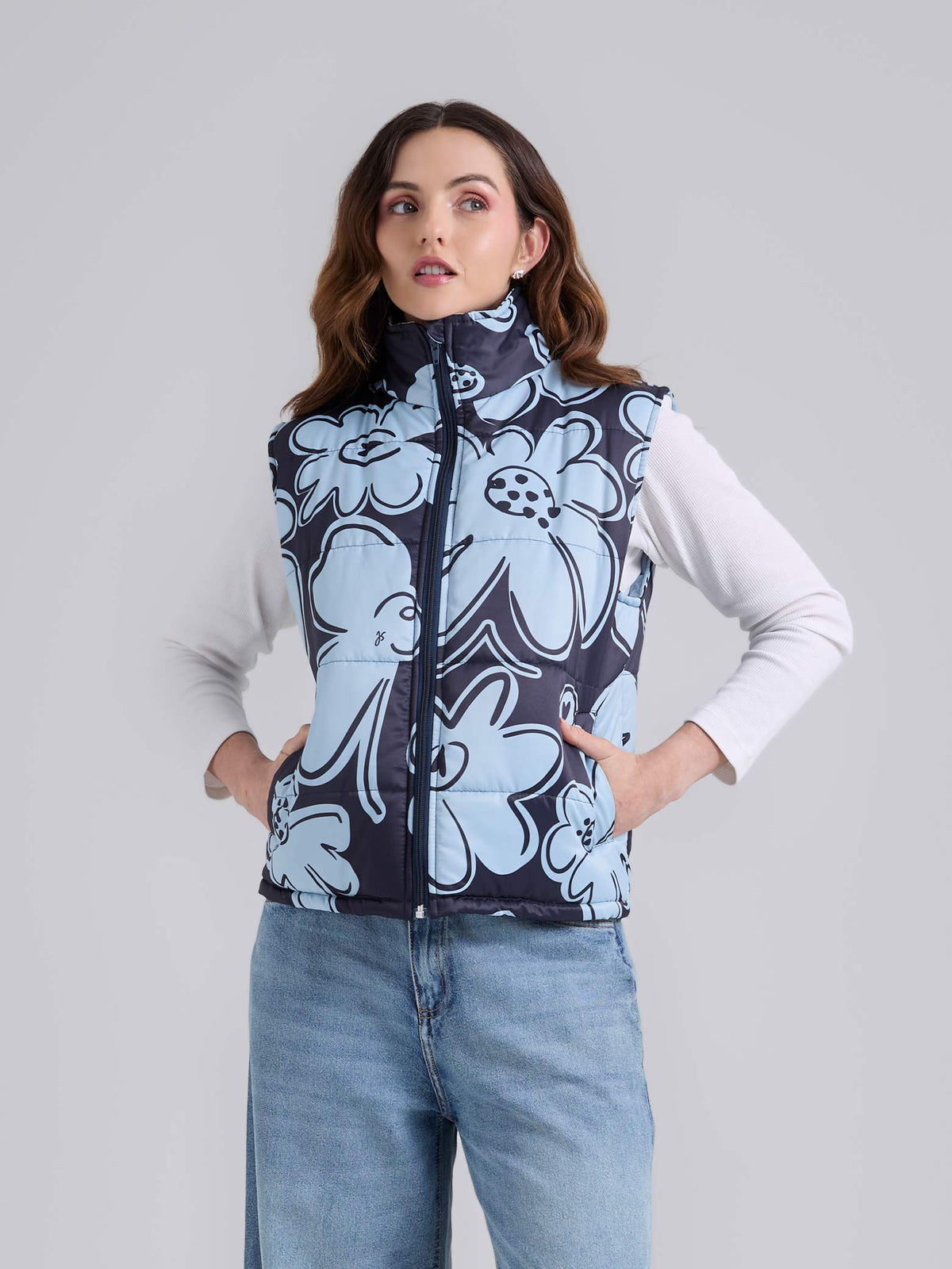 Chaleco Garden - Azul