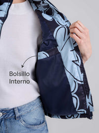 Chaleco Garden - Azul