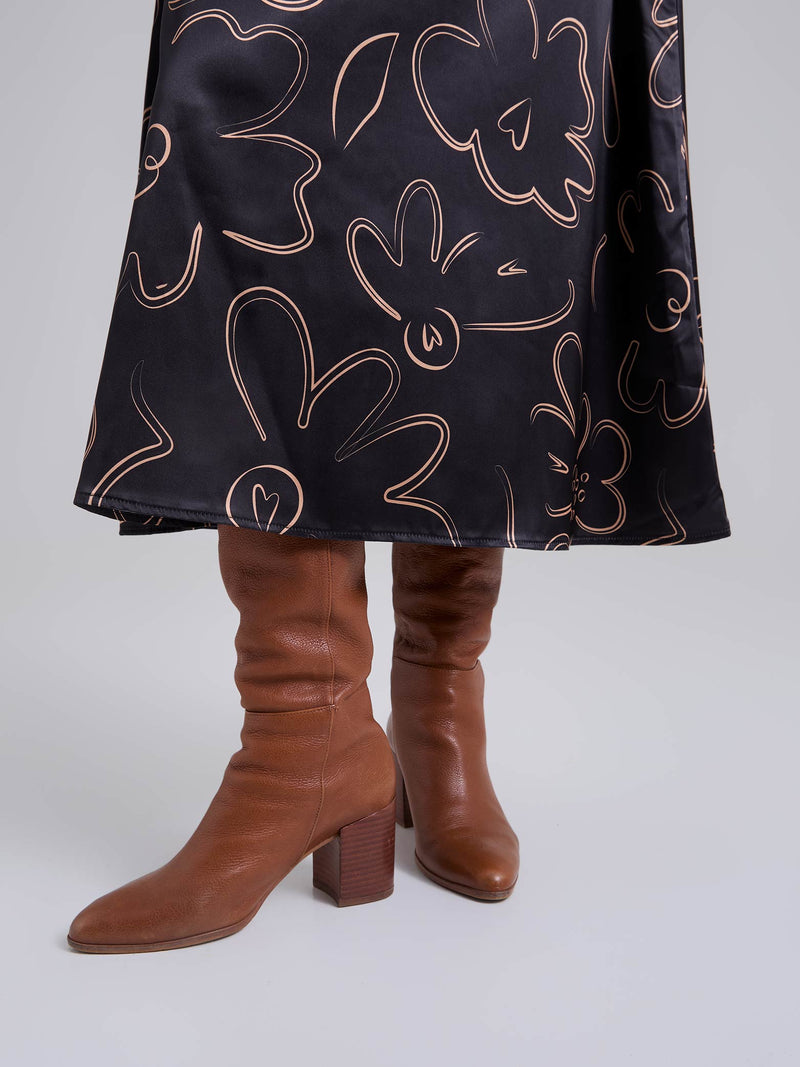 Falda Garden - Negro