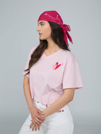 Pañoleta Brilla mi corazón - Fucsia