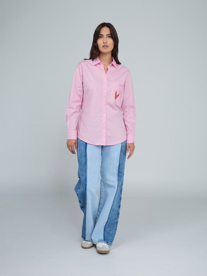 Camisa Siempre en pie - Rosado