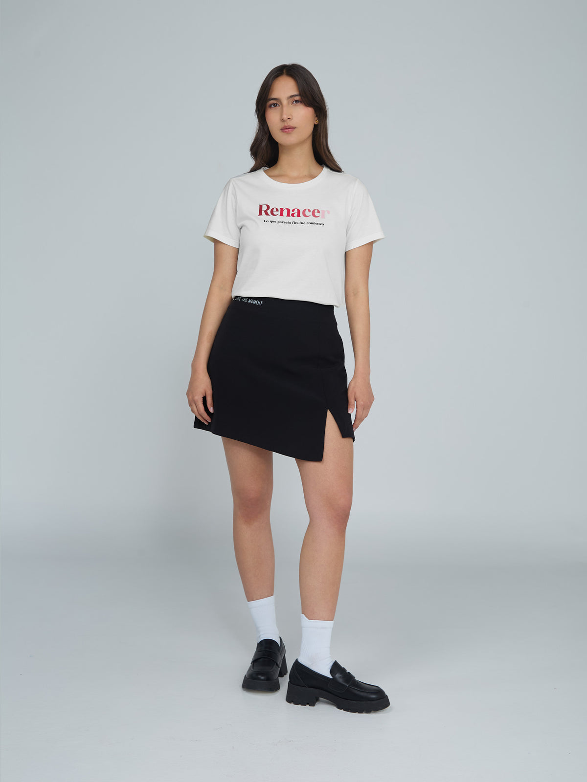 Camiseta Renacer - Marfil