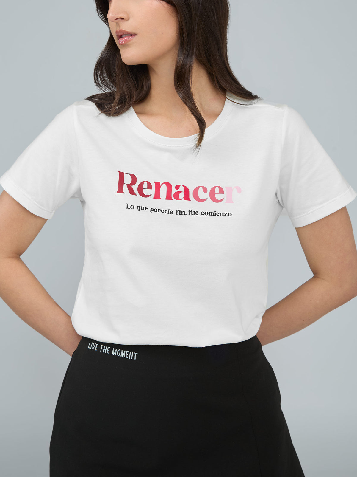 Camiseta Renacer - Marfil
