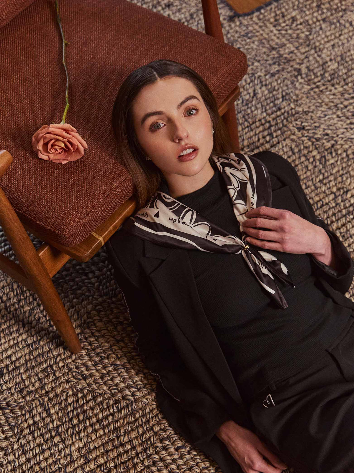 Pañoleta Garden - Marfil