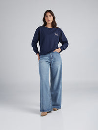 Buzo Desde casa - Azul