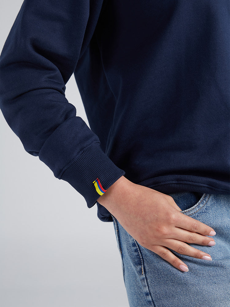 Buzo Desde casa - Azul