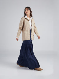 Chaqueta Aquí florezco - Caqui