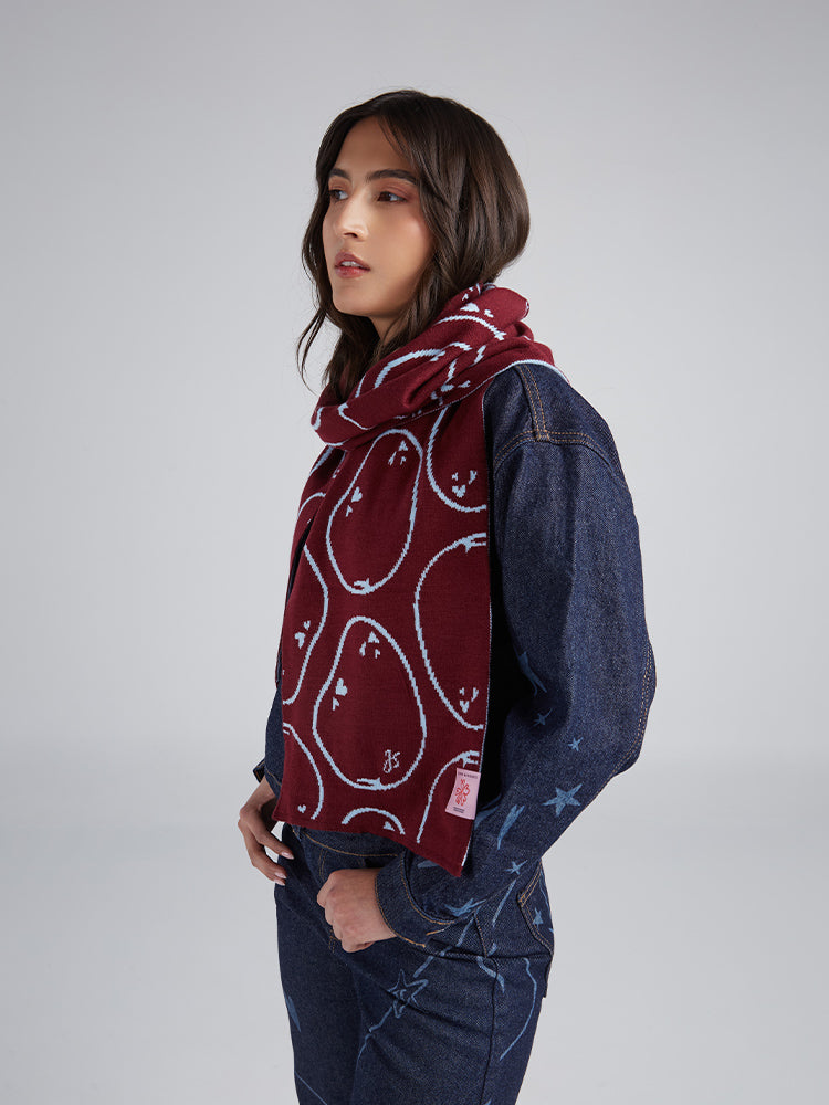 Bufanda Capira - Vinotinto