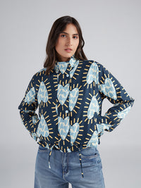 Chaqueta Corazón radiante - Azul