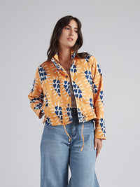 Chaqueta Corazón radiante - Mostaza