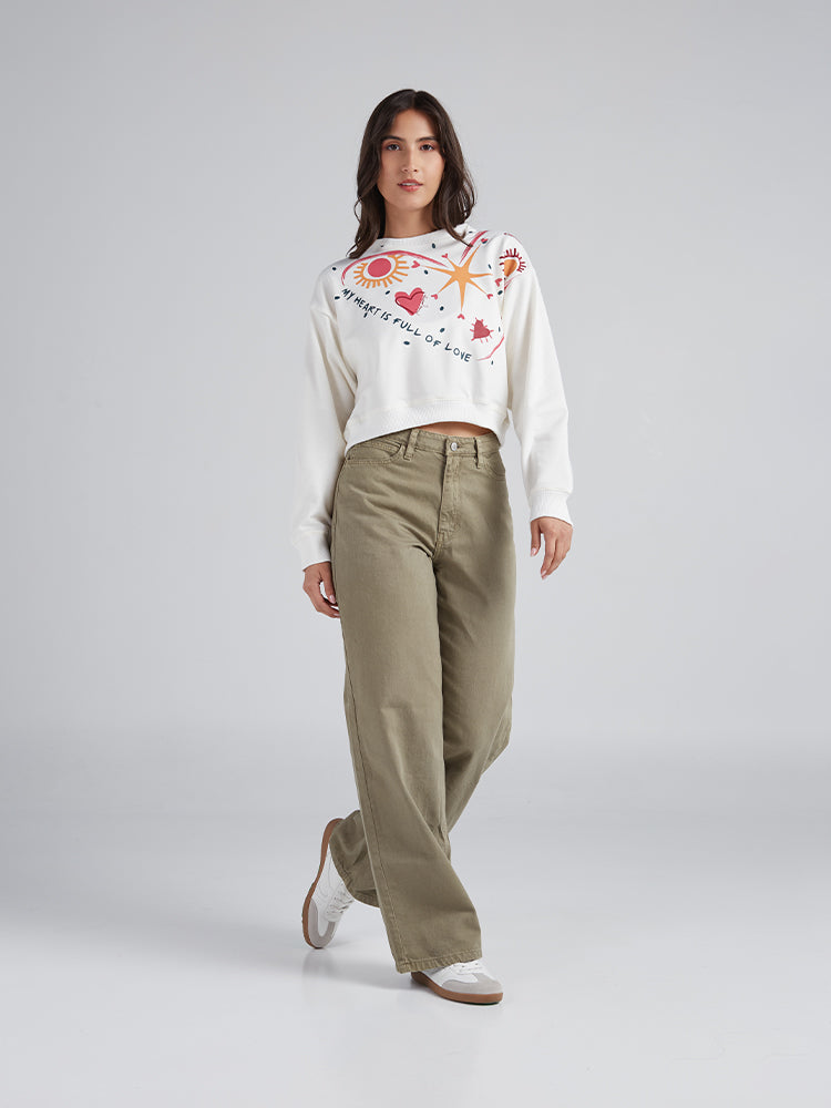 Buzo Mil soles - Marfil