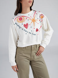 Buzo Mil soles - Marfil