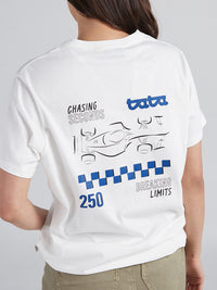 Camiseta Rompiendo limites Hombre - Marfil