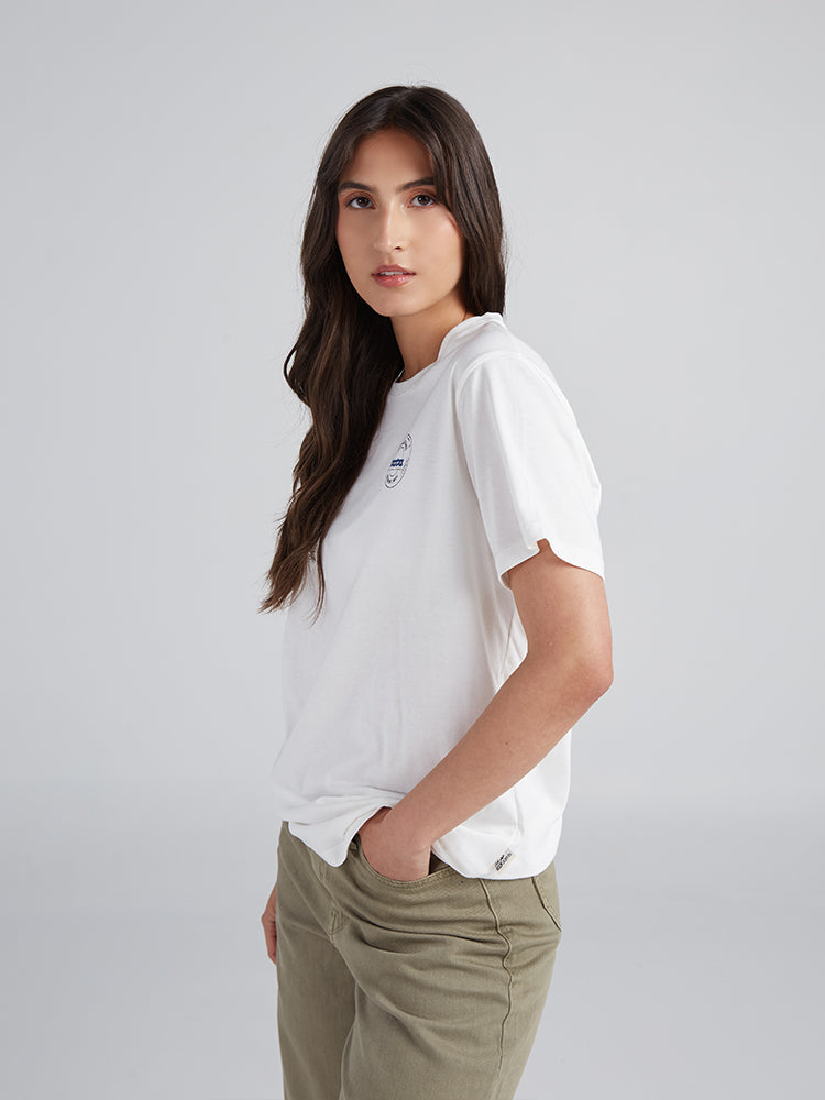 Camiseta Rompiendo limites Hombre - Marfil