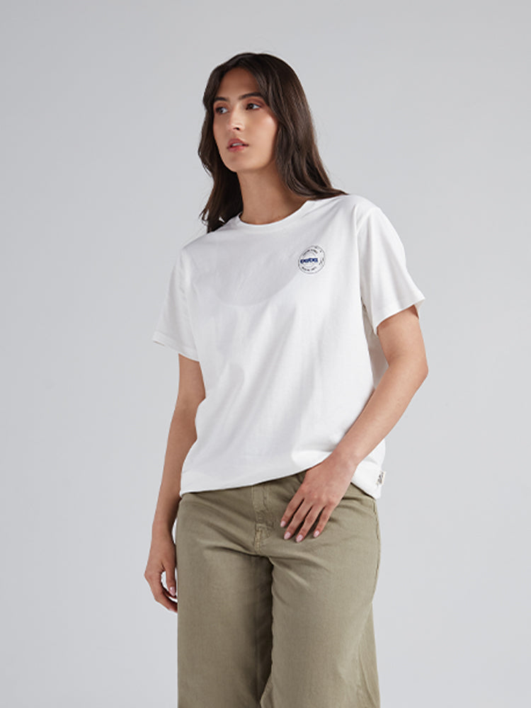 Camiseta Rompiendo limites Hombre - Marfil