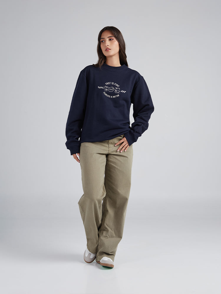 Buzo Fearless Unisex - Azul