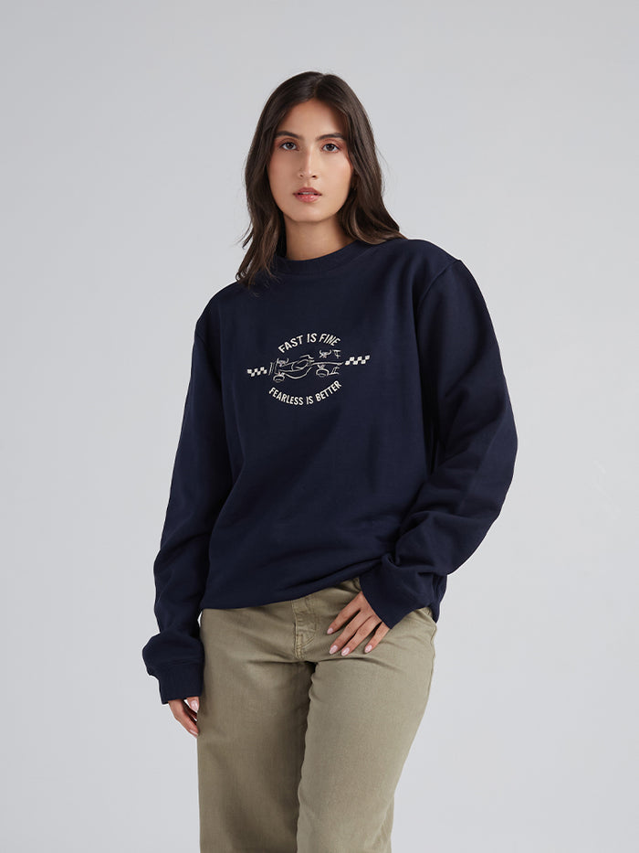 Buzo Fearless Hombre - Azul