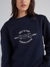 Buzo Fearless Unisex - Azul