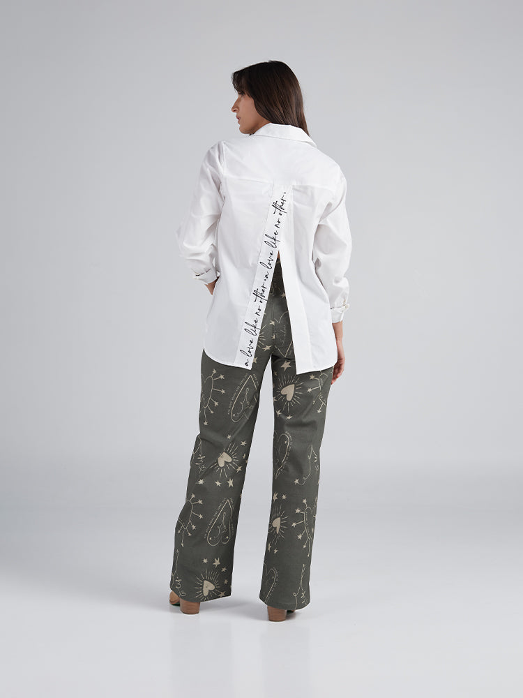 Camisa Like no other - Blanco