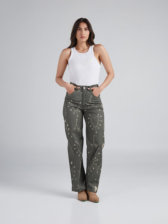 Pantalón Aquí y ahora - Verde