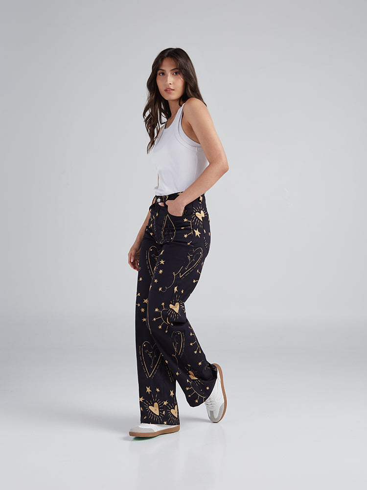 Pantalón Aquí y ahora - Negro