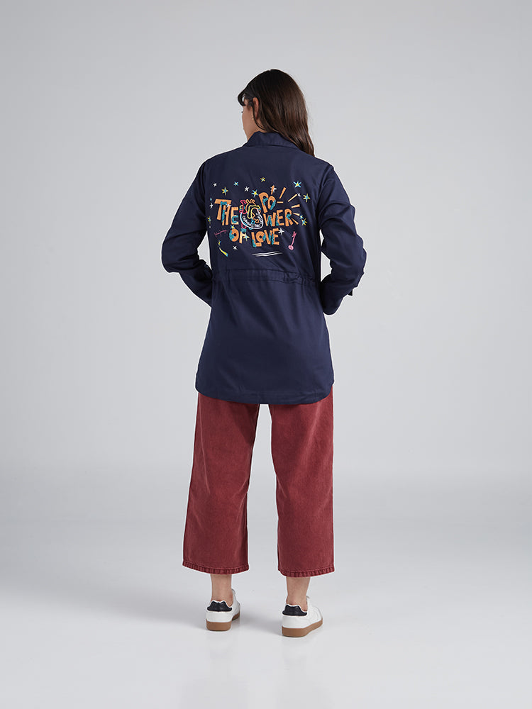 Chaqueta The power of love - Azul