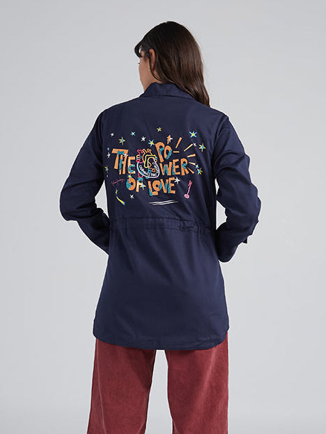 Chaqueta The power of love - Azul