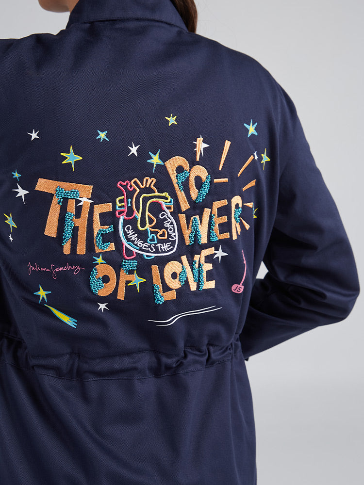 Chaqueta The power of love - Azul
