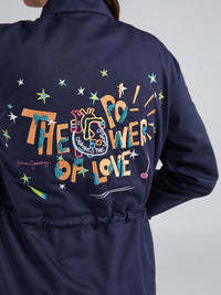 Chaqueta The power of love - Azul