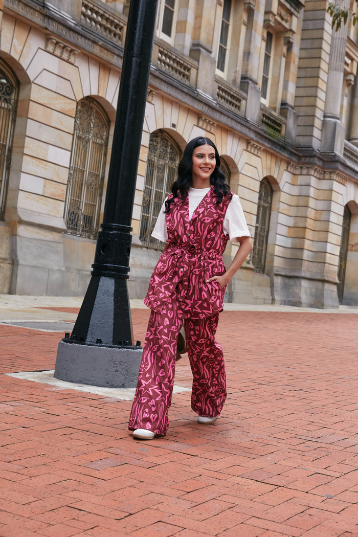 Pantalón There for you - Vinotinto