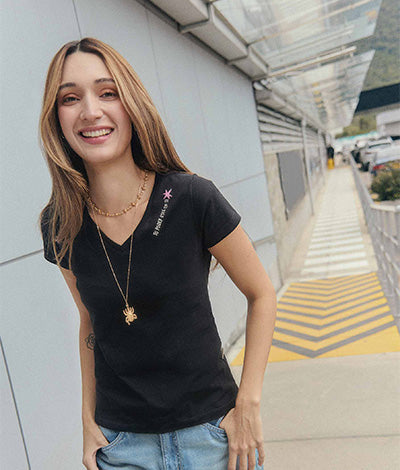 Camiseta El Poder en ti - Negro