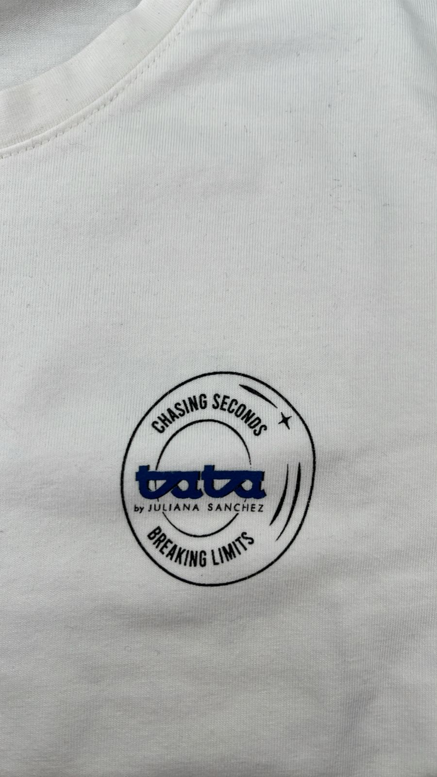 Camiseta Rompiendo limites Hombre - Marfil [Venta de Garaje]