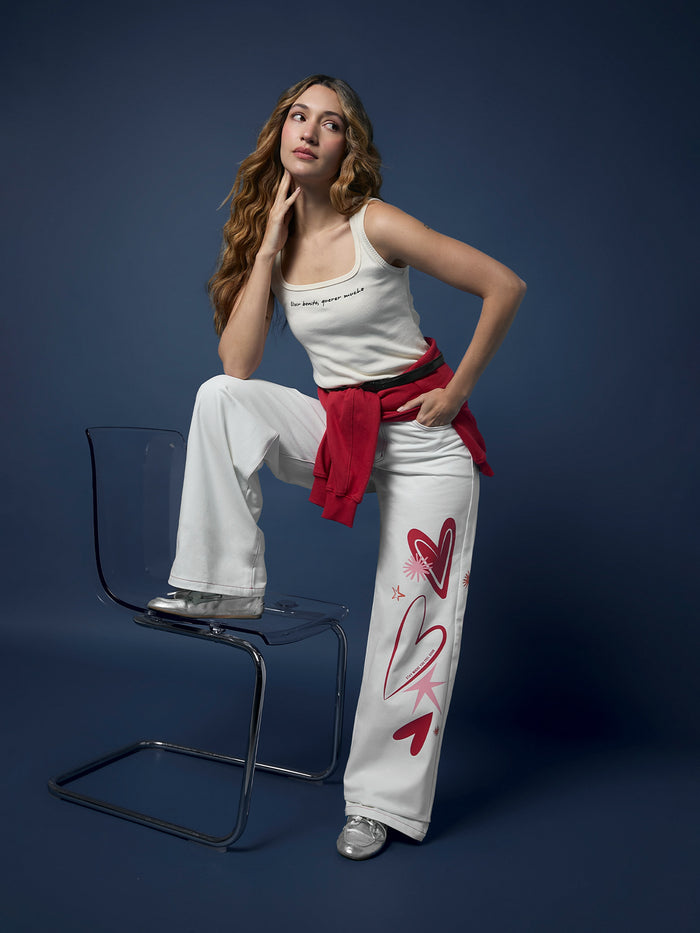 Pantalón Feel good - Marfil