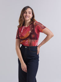 Camiseta Feel - Vinotinto